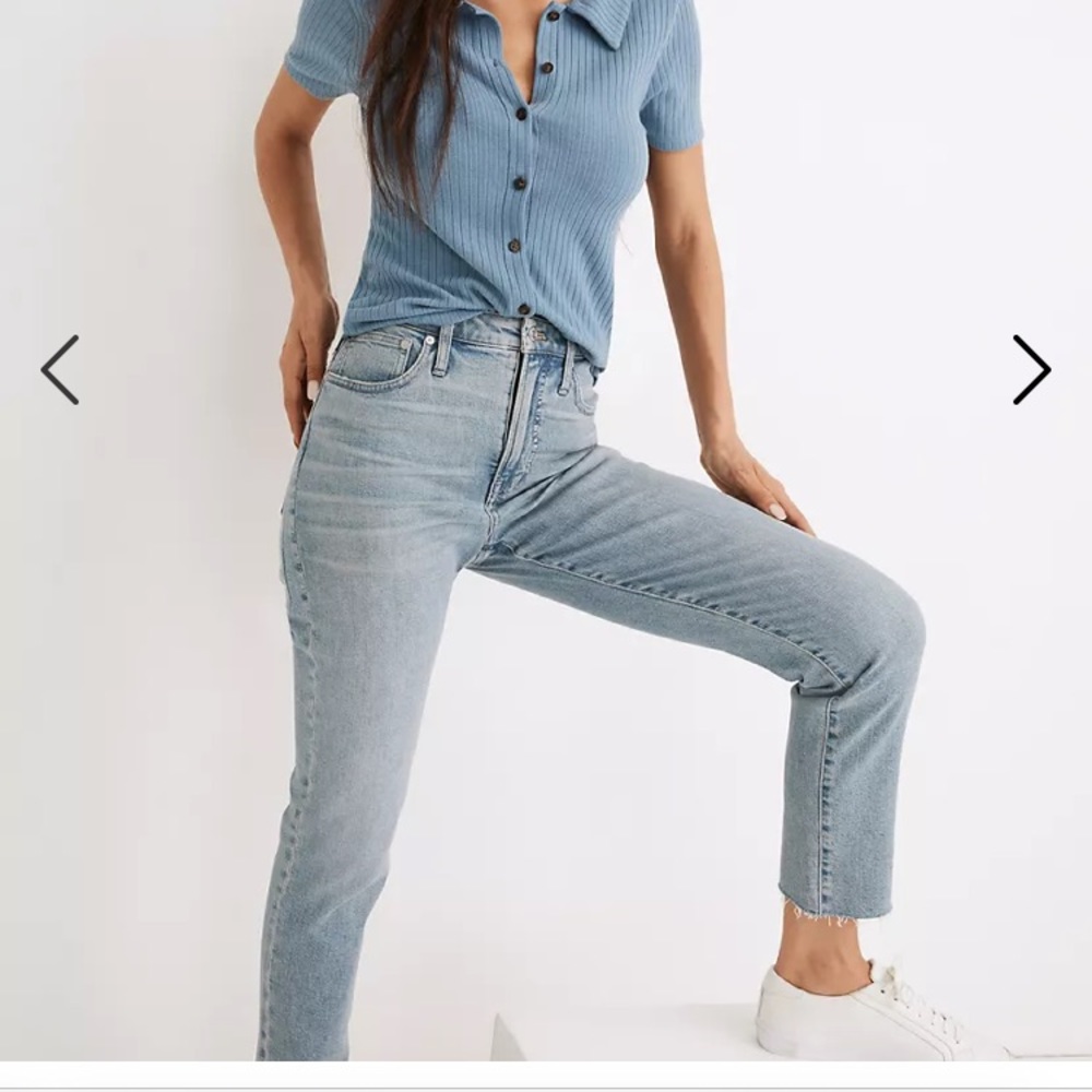 Madewell Tall Curvy perfect vintage jean in Ellicott wash